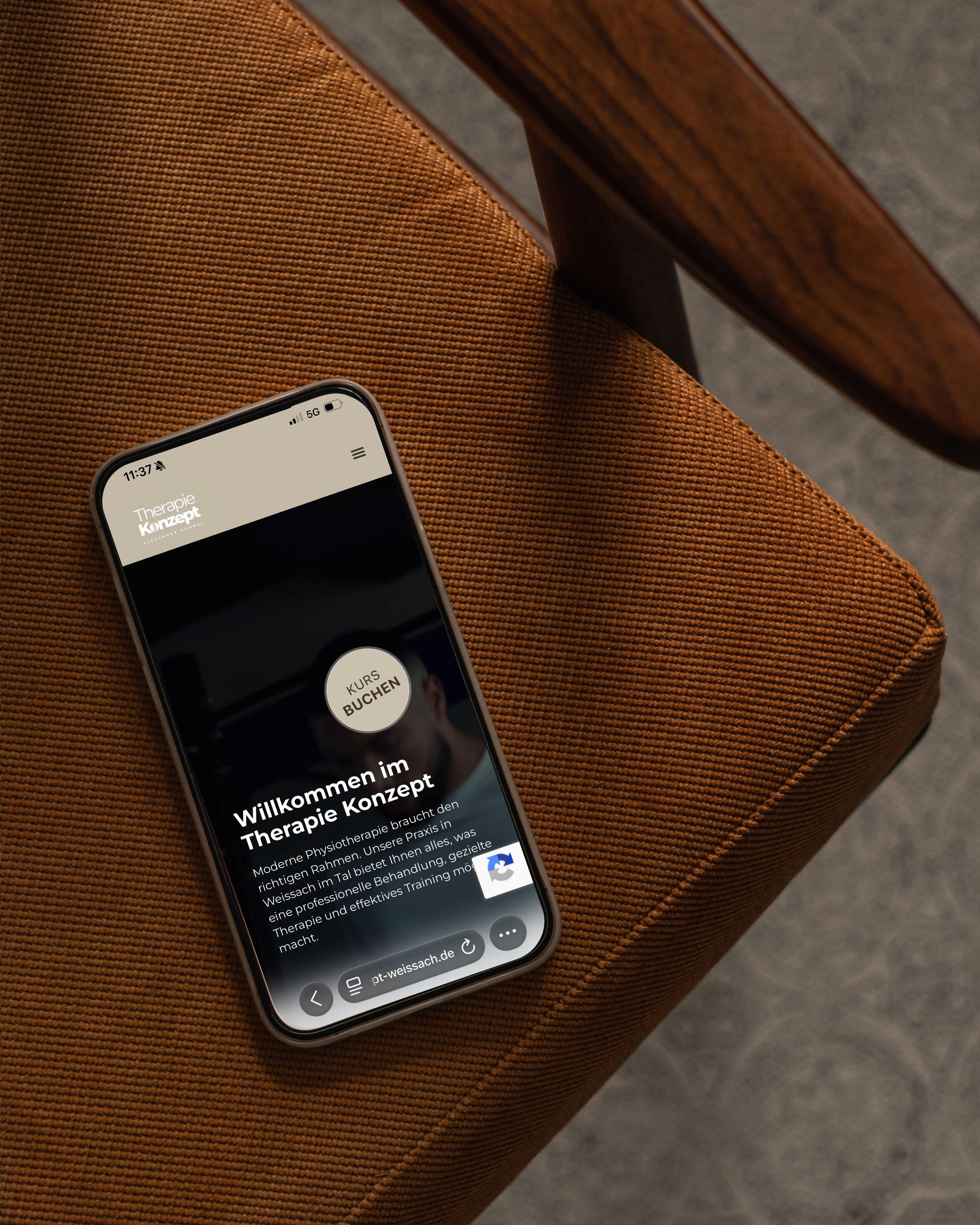 Webdesign Referenz Phone Mockup